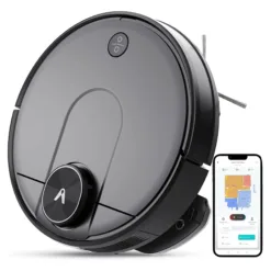 Viomi Smart Robot Vacuum V2 Max Duster Vacuum and Mop for Multi Floors, Black - 7.93